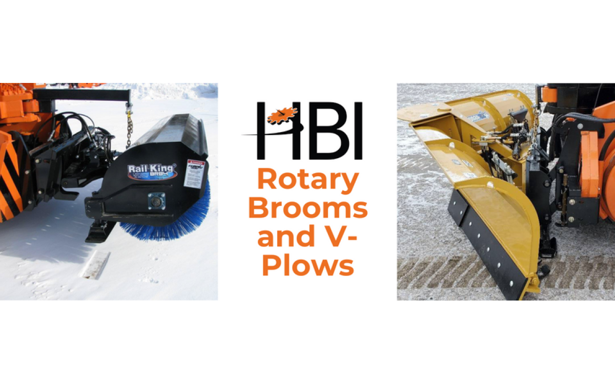 Rotary Brooms and V-Plows