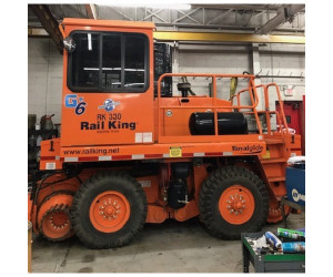 RK330-G6 2015 RCM1123-6 Rail King  Mobile Railcar Mover - Used