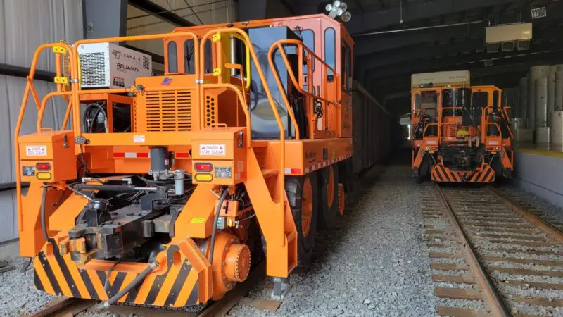 Rail King RK330 Mobile Railcar Mover Full Width Cabin Tier 4 - Image 2