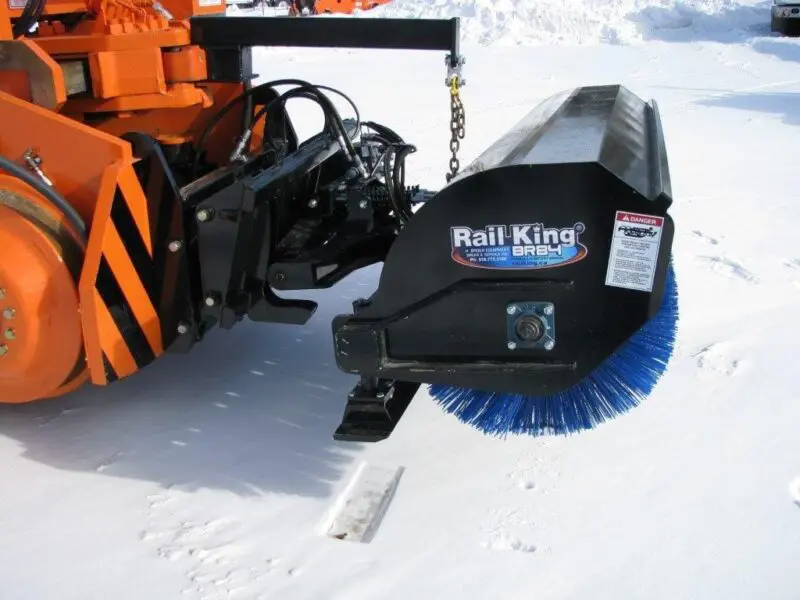 Rail King Hydraulic Angled 6-Way Snow Plow 120"