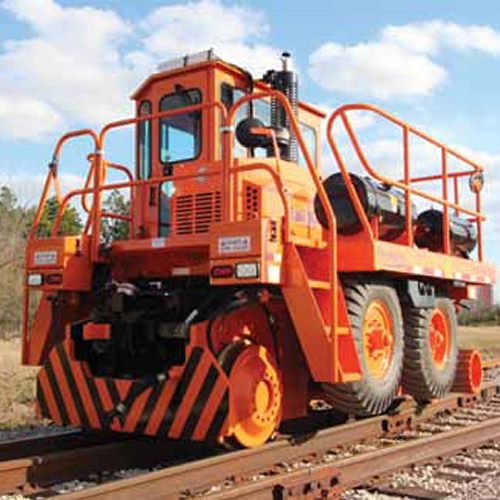 A picture of the RK300-G6 railcar mover.